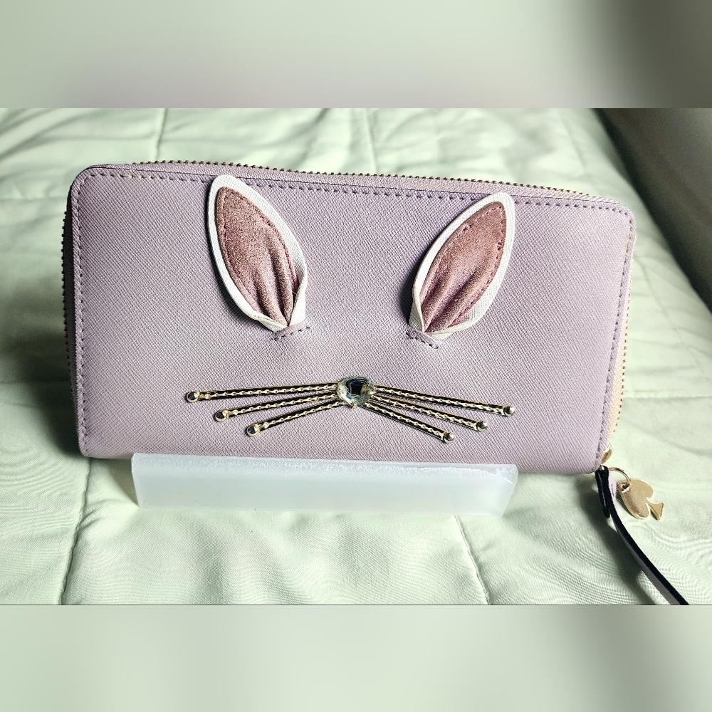 Like New Kate Spade Novelty 'Hop To It' Long Wallet